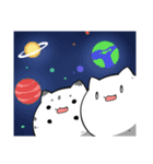 けだまぽりすスタンプ（個別スタンプ：18）