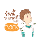 BOOK wanna be my girl e（個別スタンプ：34）