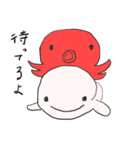 我が家のたこさんと仲間たち（個別スタンプ：3）
