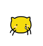 黄色いさん猫（個別スタンプ：2）