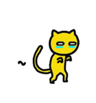 黄色いさん猫（個別スタンプ：11）