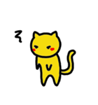 黄色いさん猫（個別スタンプ：13）