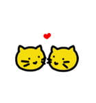 黄色いさん猫（個別スタンプ：16）
