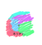5〜6色のねこ（個別スタンプ：8）