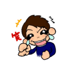 はじめ〜まんファミリーの日常with鬼嫁（個別スタンプ：3）