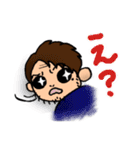 はじめ〜まんファミリーの日常with鬼嫁（個別スタンプ：4）