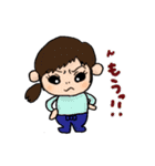 はじめ〜まんファミリーの日常with鬼嫁（個別スタンプ：36）