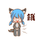 動物の衣装を着た女の子。（個別スタンプ：27）