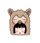 動物の衣装を着た女の子。（個別スタンプ：31）