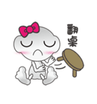 エイリアンQ赤ちゃんの挨拶（個別スタンプ：8）