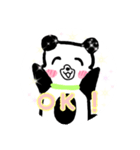 ニコニコパンダ（個別スタンプ：2）
