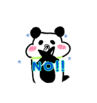 ニコニコパンダ（個別スタンプ：3）
