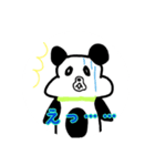 ニコニコパンダ（個別スタンプ：7）