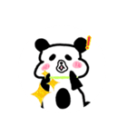 ニコニコパンダ（個別スタンプ：8）