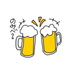 飲みサー大学生のためのスタンプ（個別スタンプ：3）