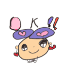 さらぴ画伯シリーズ1（個別スタンプ：1）