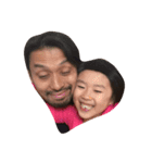 パパと娘と、時々もずく（個別スタンプ：1）