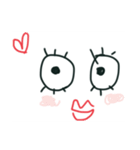意外と使えるシンプル顔文字（個別スタンプ：9）