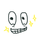 意外と使えるシンプル顔文字（個別スタンプ：23）