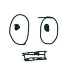意外と使えるシンプル顔文字（個別スタンプ：39）