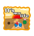 ちょうちょうスタンプ[英語圏]（個別スタンプ：40）
