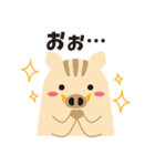 ひょっこりいのしし（個別スタンプ：23）
