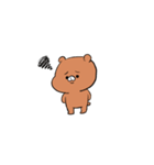 いろいろなくまのすけ（個別スタンプ：4）