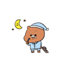 いろいろなくまのすけ（個別スタンプ：15）