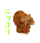 デカ文字からあげ（個別スタンプ：27）