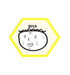 2019年の決議 kihae-nom（個別スタンプ：19）