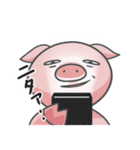 心乱れる豚の生活（個別スタンプ：5）
