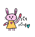 ミミーちゃんのあいさつ（個別スタンプ：8）