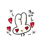 うさぎのうさまる。（個別スタンプ：8）