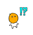 使いやすい！ちょい可愛いみかんのスタンプ（個別スタンプ：13）
