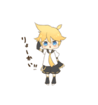鏡音レンのスタンプ（個別スタンプ：5）