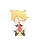 鏡音レンのスタンプ（個別スタンプ：22）
