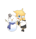 鏡音レンのスタンプ（個別スタンプ：24）
