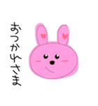 ゆるいキャラたち。（個別スタンプ：3）