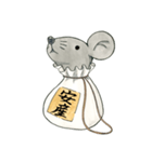 袋のねずみ(祈願用)（個別スタンプ：10）