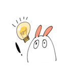 シロウサギウミウシちゃん2（個別スタンプ：3）