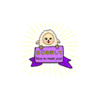 もこもこメリーさん（個別スタンプ：36）
