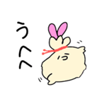たのしいうさぎとなかまたち（個別スタンプ：36）