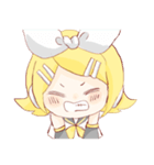 鏡音リンと鏡音レンのほのぼのスタンプ（個別スタンプ：2）
