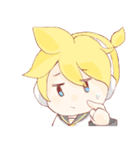 鏡音リンと鏡音レンのほのぼのスタンプ（個別スタンプ：10）