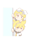 鏡音リンと鏡音レンのほのぼのスタンプ（個別スタンプ：11）