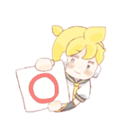 鏡音リンと鏡音レンのほのぼのスタンプ（個別スタンプ：13）