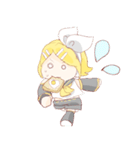 鏡音リンと鏡音レンのほのぼのスタンプ（個別スタンプ：15）