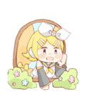 鏡音リンと鏡音レンのほのぼのスタンプ（個別スタンプ：20）