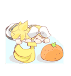 鏡音リンと鏡音レンのほのぼのスタンプ（個別スタンプ：25）