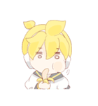 鏡音リンと鏡音レンのほのぼのスタンプ（個別スタンプ：30）